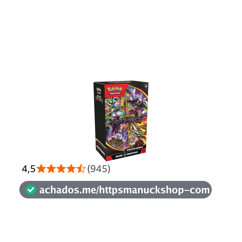 Pokémon TCG: Mega Evolution—Pitch Black Booster Bundle