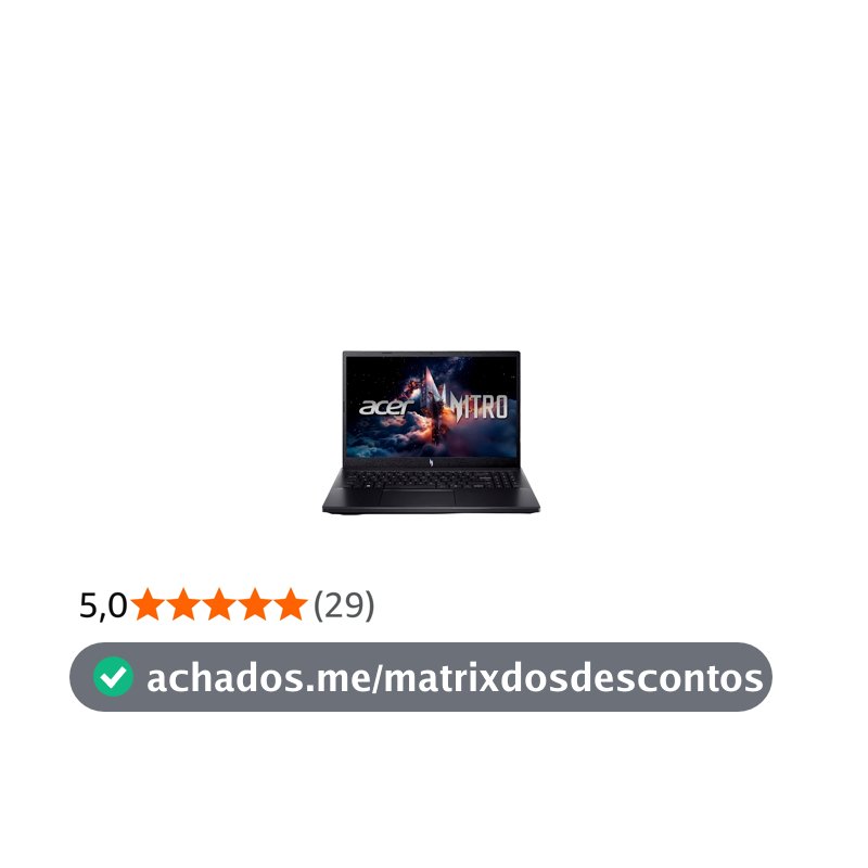 Acer Nitro V 15 Notebook Gamer 15.6" Intel Core i7 RTX 4060 16GB Linux