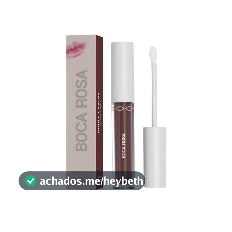Hidratante Labial Boca Rosa Hidra Lábios, Marrom Translúcido, 3g