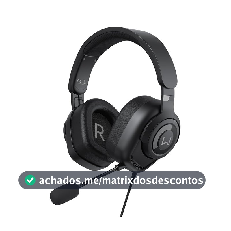 Headset Gamer Huginn Warrior Preto - PH701