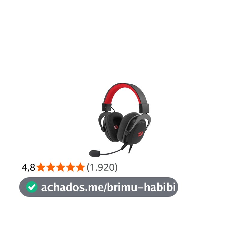Headset Gamer Redragon Zeus Lite Preto P3 H510-LT