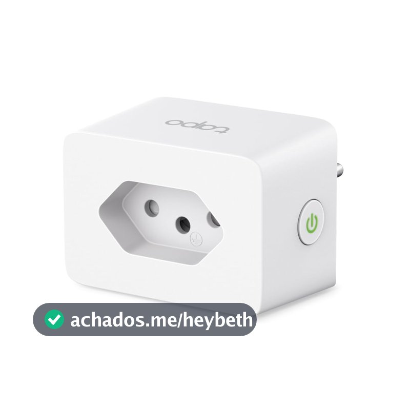 TP-Link Tapo P110 Tomada Inteligente Wi-Fi, bivolt 10A/2400W, monitoramento de energia, economia, proteção, controle remoto, Alexa, Google e SmartThings