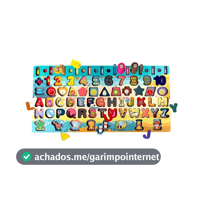 DM Toys Brinquedo Didático Aprenda Brincando Multiatividades 135 Peças
