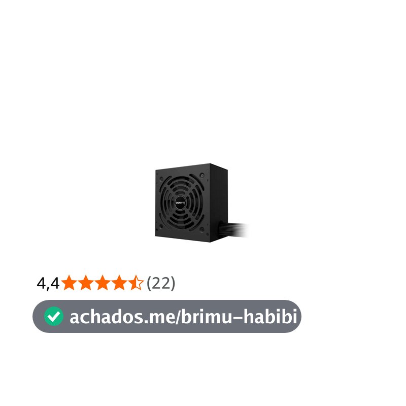 Fonte Gigabyte P650G PG5, 650W, 80 PLUS Gold, PFC Ativo, Preto - 28200-P65G5-1CBRR