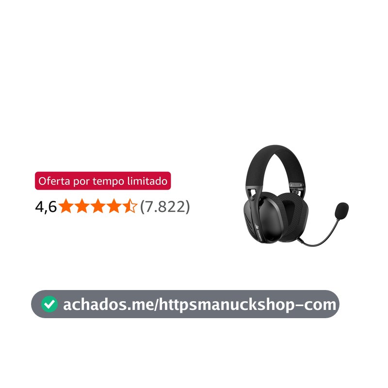 Havit Fone de Ouvido Headset Gamer Fuxi-H3 Black Com Fio e Sem Fio, Wireless 2,4GHz, Bluetooth, Cabo USB-C