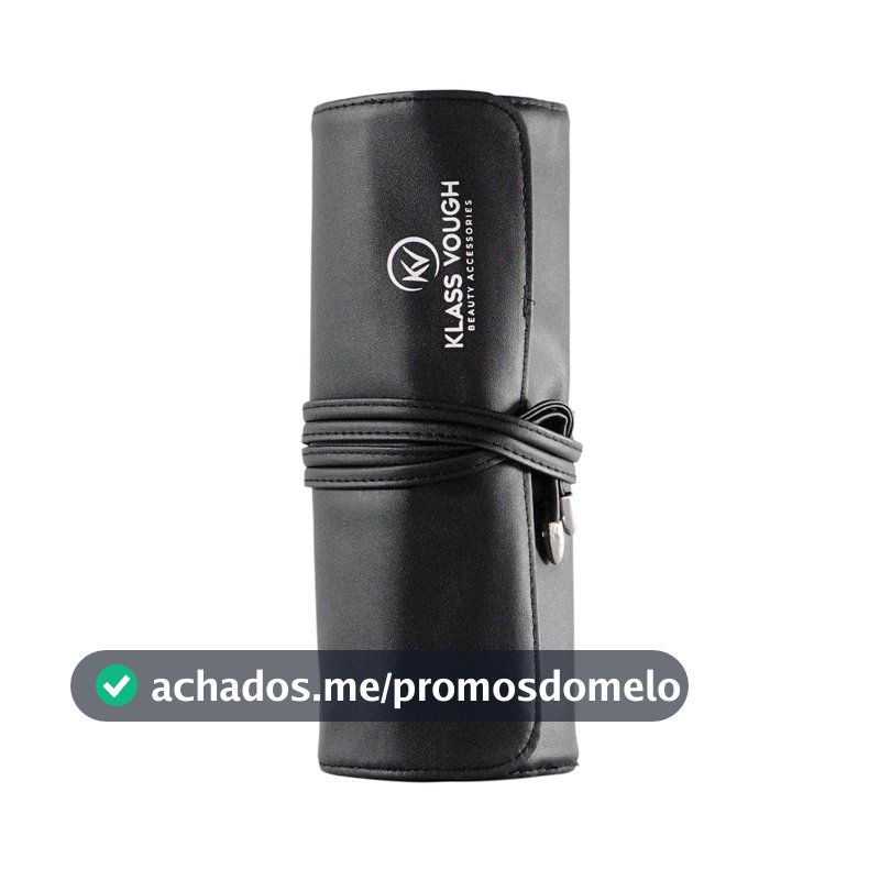 Necessaire Porta-Pincéis Klass Vough, 10 Pincéis e Estojo