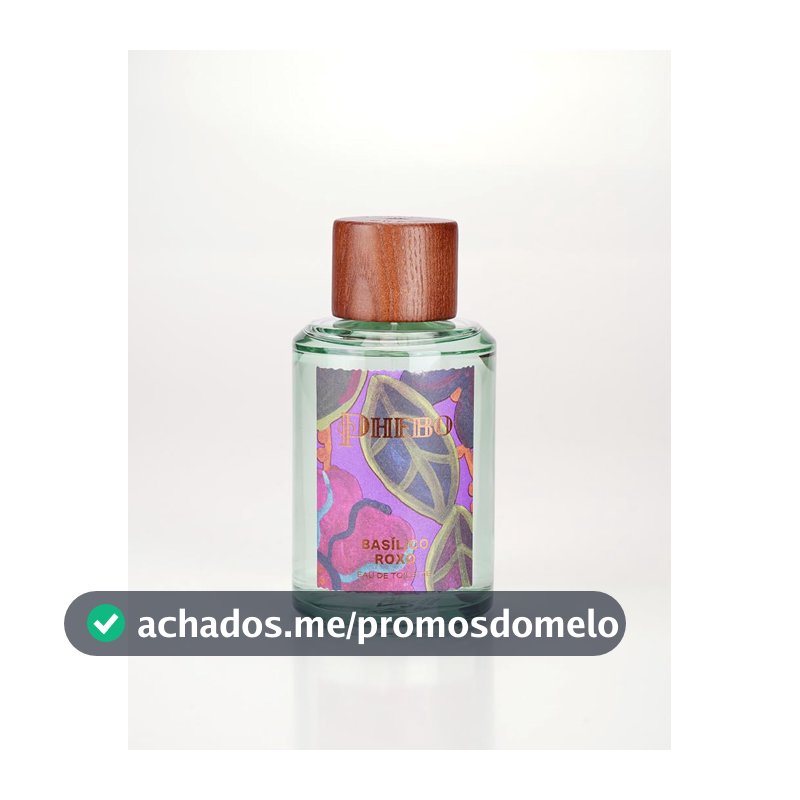 Phebo Aromáticos Eau de Toilette Basílico Roxo 200ml