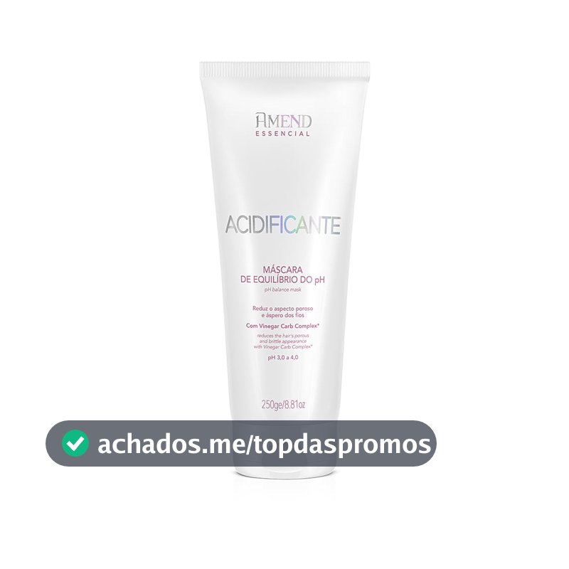 Máscara Acidificante de Equilíbrio do pH 250g