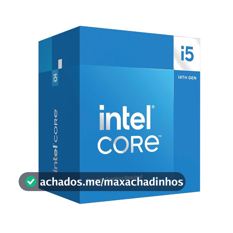 Processador Intel Core i5-14400F LGA 1700 BX8071514400F