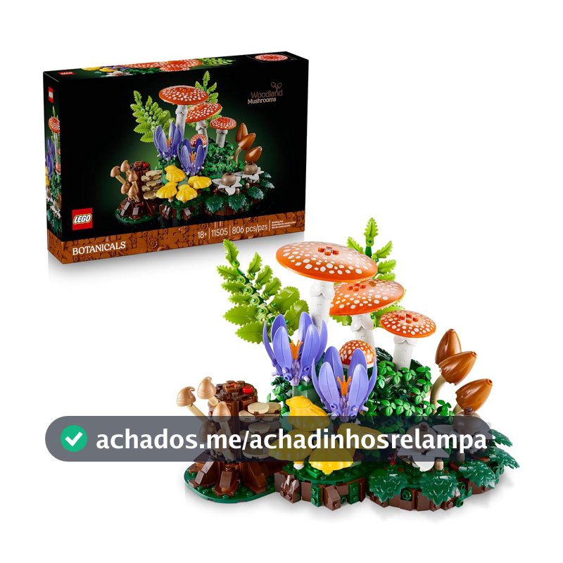 LEGO Botanicals Cogumelos Silvestres 11505