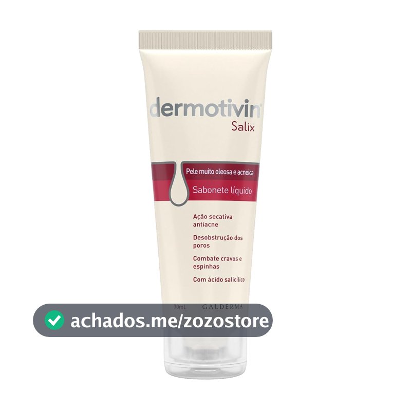 Dermotivin Salix Sabonete Liquido 70 Ml