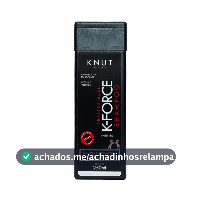 KNUT Hair Care Knut Shampoo K-Force 250 Ml