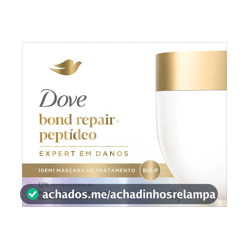 Dove Máscara Capilar 10 em 1 Bond Repair + Peptídeo 250g