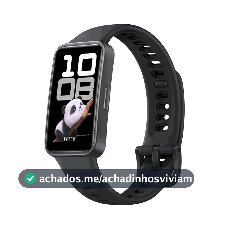 Smartwatch, HUAWEI Band 10, Caixa de Polímeros Duráveis, Análise do Sono em Nível Profissional, Assistente de Bem-estar Emocional, Relógio Smartwatch Compatível com Android e iOS, Preto