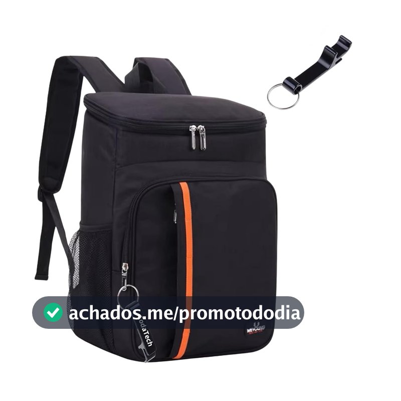 Mochila Térmica Cooler Cerveja GELADA por HORAS Refrigera por até 18H!