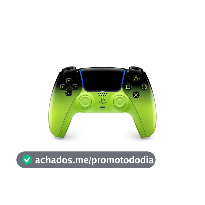 Controle sem fio PlayStation DualSense™ – Remix Green