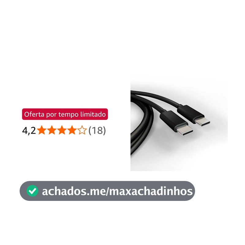 Cabo USB C p/Tipo C Carregador Turbo Blindado Reforçado 3A 1 Metro Comesp