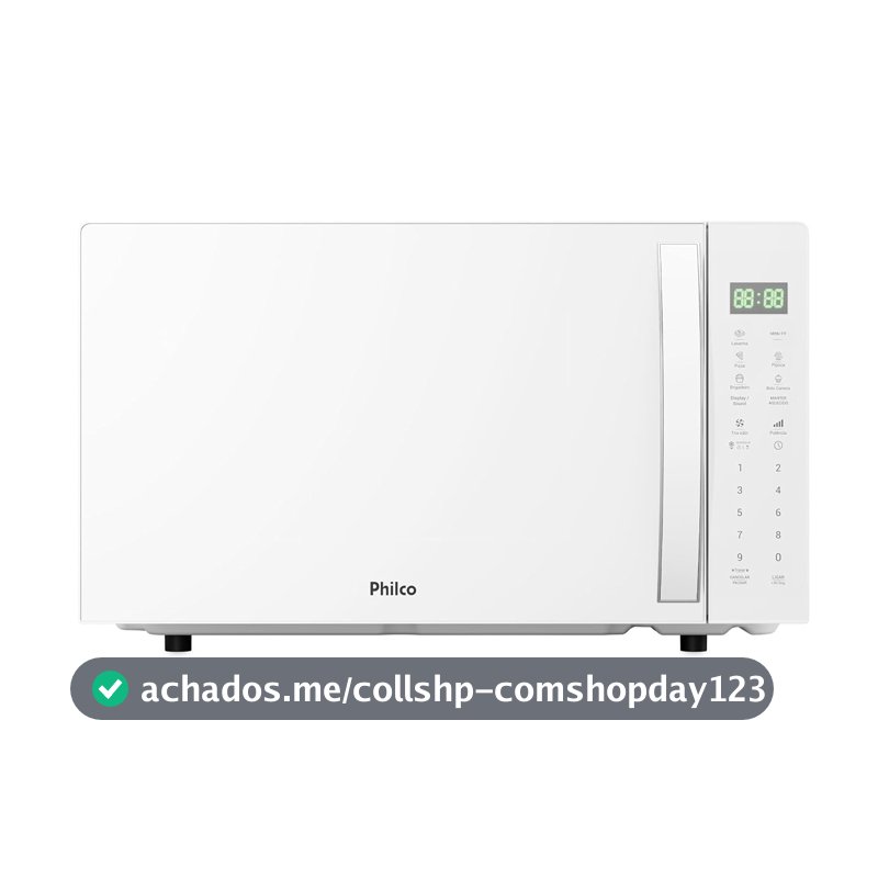 Micro-ondas 33L Philco PMO39B Limpa Fácil 1400W 220V