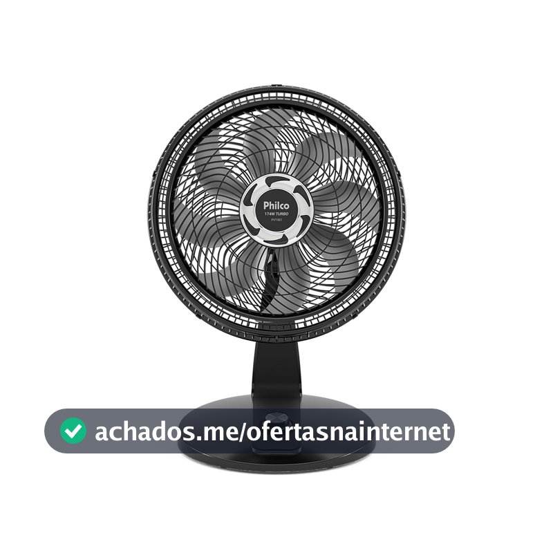 Ventilador Philco PVT491 2 em 1 Maxx Force 8 Pás 174W 220V