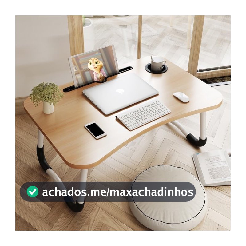 Mesa Portátil Para Notebook Suporte Cama Sofá MA, Cor Aleatório