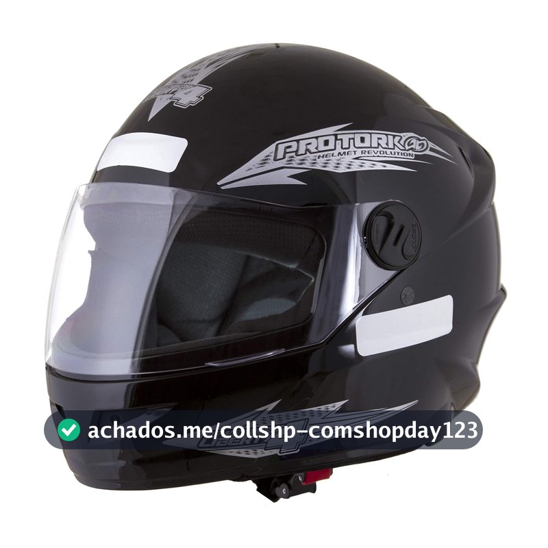 CAPACETE FECHADO PRO TORK NEW LIBERTY 4 SOLID PRETO TAM. 58