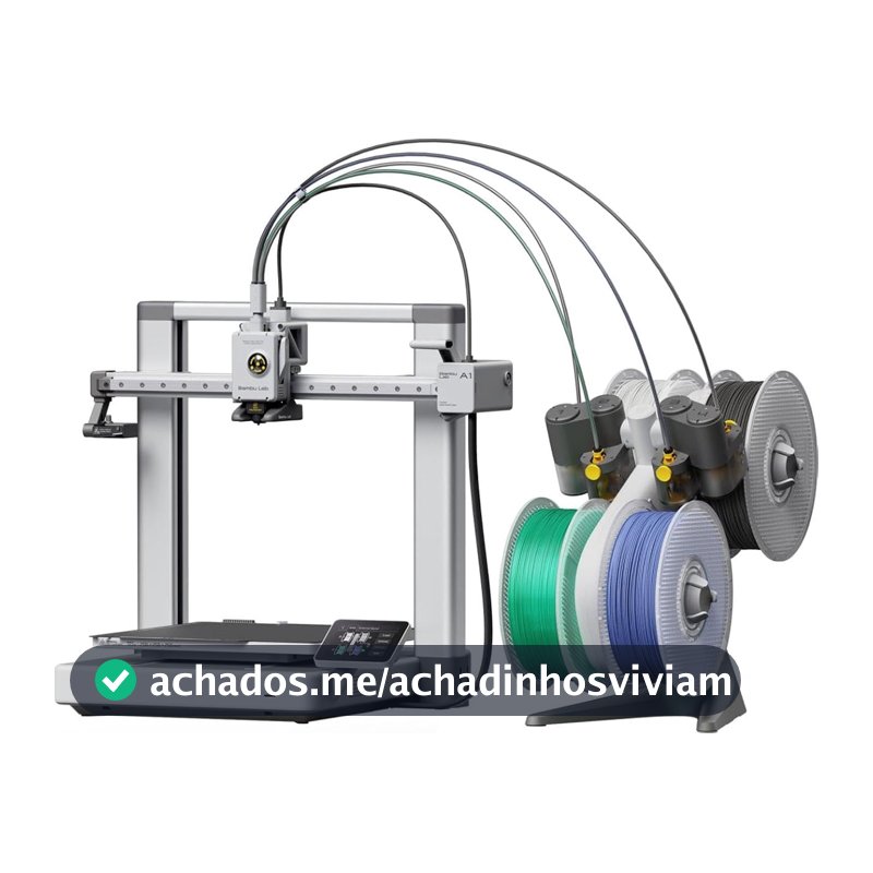 Impressora 3D Bambu Lab A1 + AMS Lite (Combo) - A1C, Bivolt