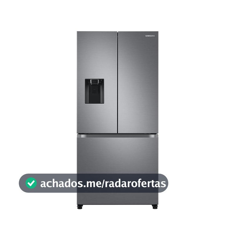 Refrigerador French Door Samsung de 03 Portas Frost Free com 549 Litros Inox - Rf49a5202s9/az 127V