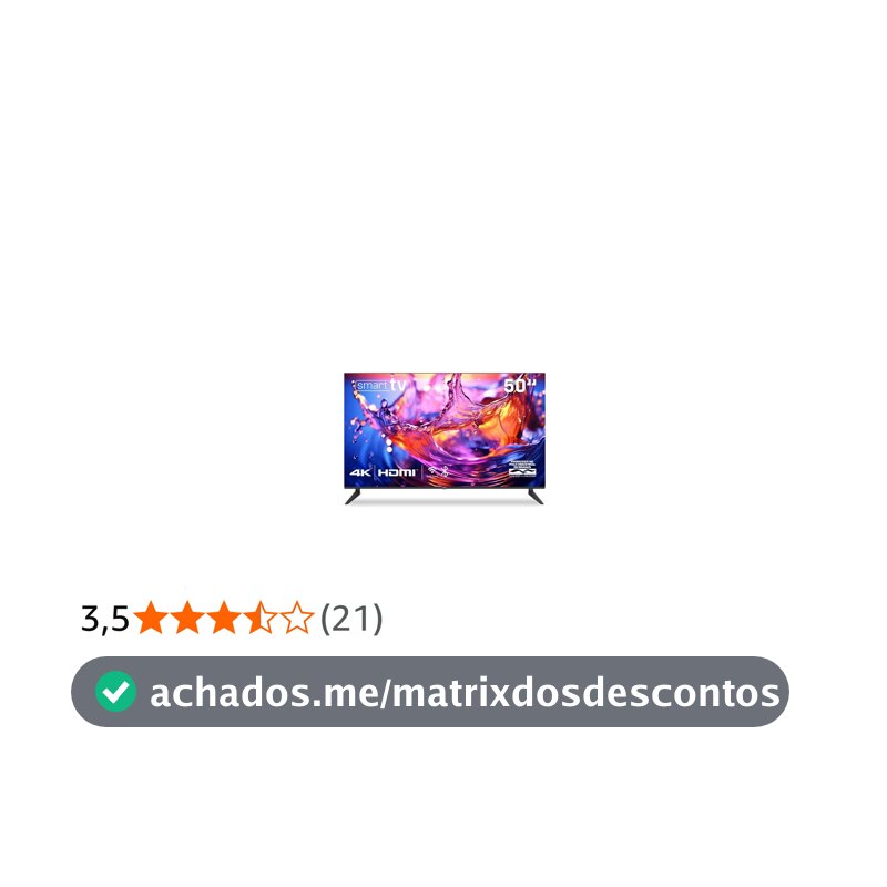 Smart TV HQ 50” 4K Bordas Ultrafinas Sistema Smart Design Slim - HQS50NKHM