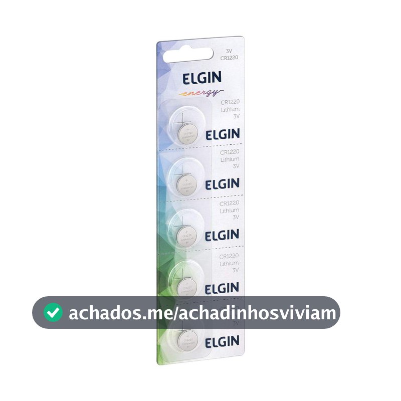 Elgin Bateria De Litio CR1220 C/5 82302