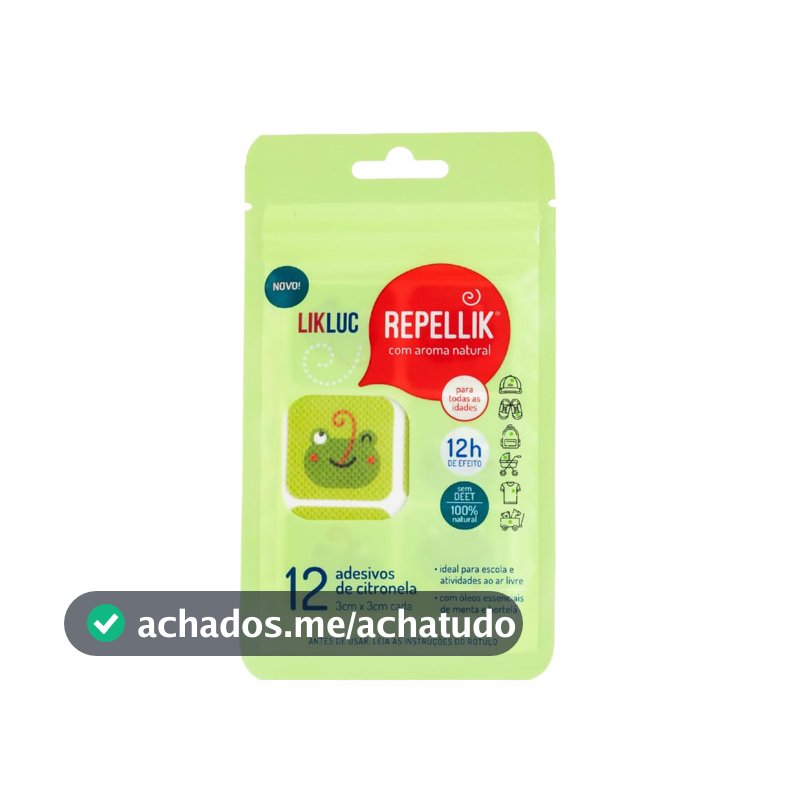 Adesivo de Citronela Likluc Repellik