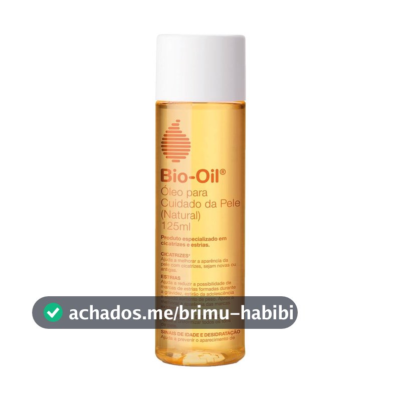 BIO OIL ÓLEO PARA CUIDADO DA PELE - NATURAL 125ML
