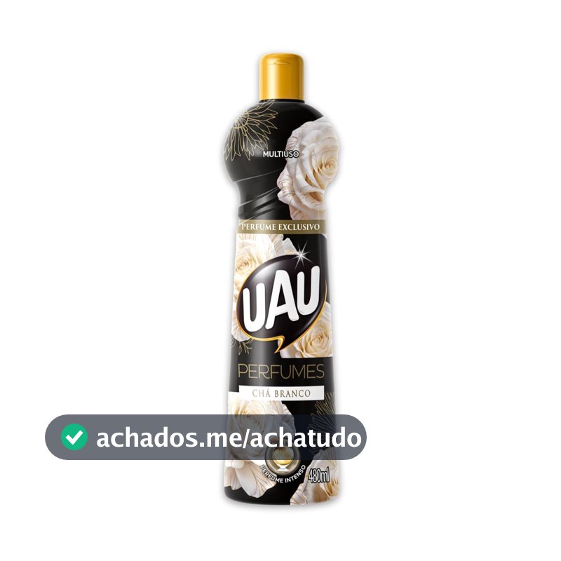 Multiuso 480ml UAU Ingleza Perfume Chá Branco Limpador