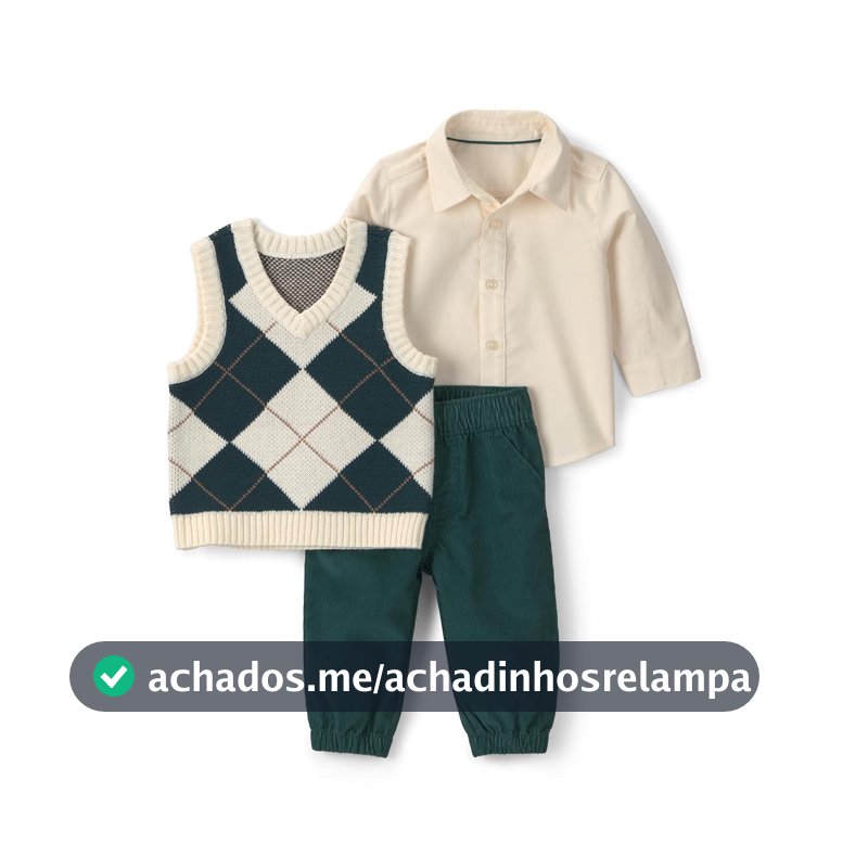 Conjunto de 3 peças 3-piece Playwear Sets Carter'sMeninos