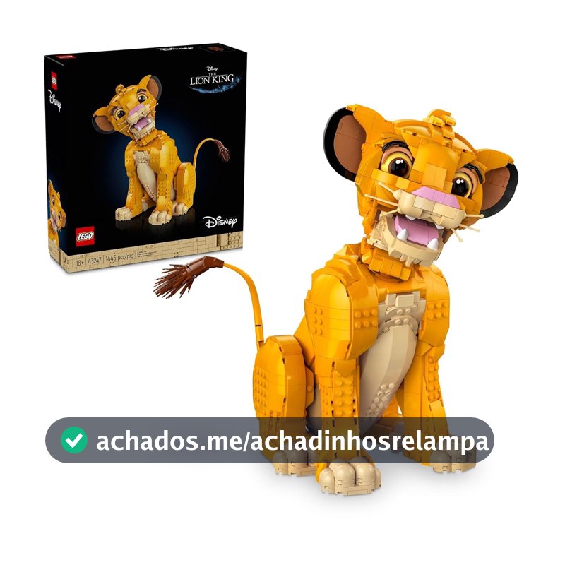 LEGO Disney Classic O Rei Leão Simba Jovem 43247