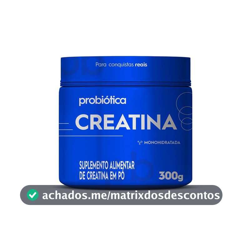 Probiótica Creatina Monohidratada - 300G (embalagem pode variar)