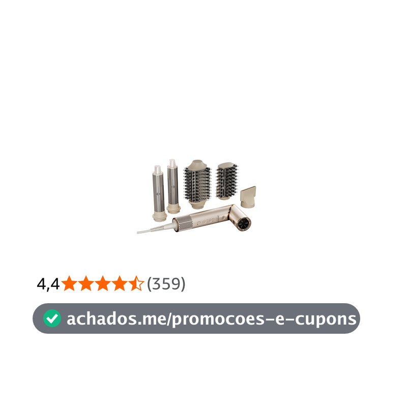 Philco Secador de Cabelos 4 em 1 Dobrável Motor BLDC PSC3500 220V