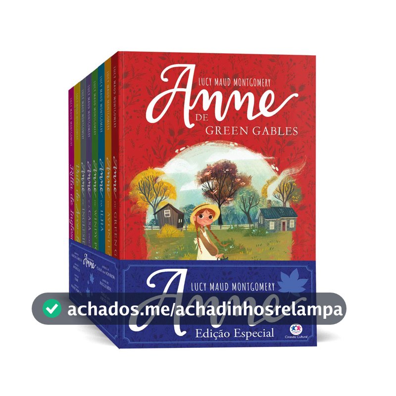 Coleção Anne de Green Gables com 8 livros mais Diário de aventuras