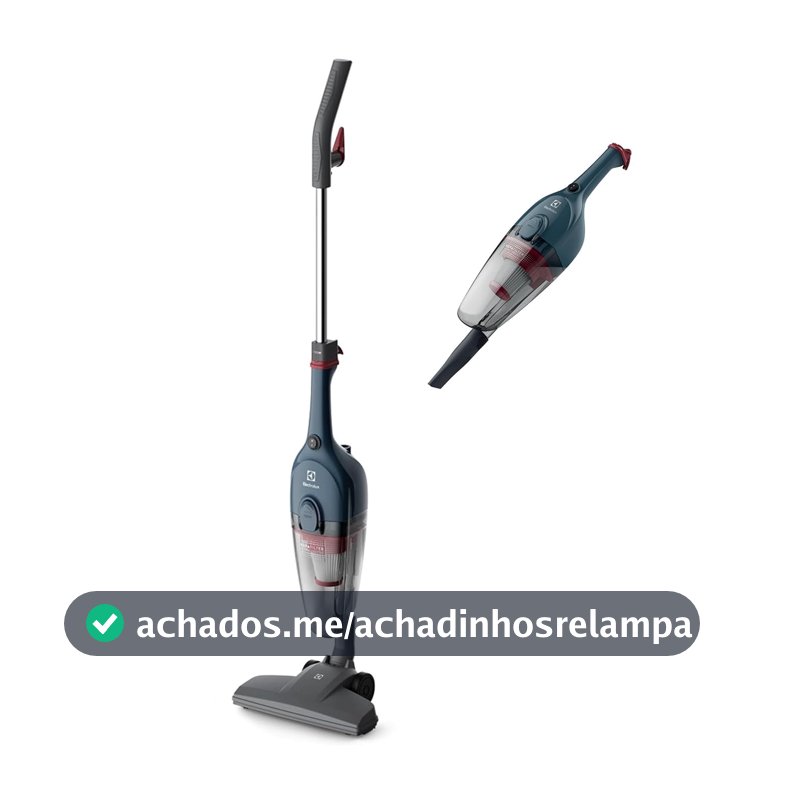 Electrolux Aspirador pó vertical com fio portátil de mão 2 em 1 1100W cabo 5m capacidade 1,2L filtro HEPA STK13 A 220v
