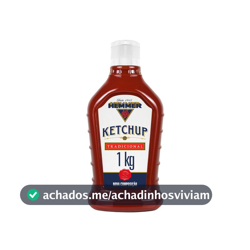 Hemmer Ketchup Tradicional Bisnaga 1kg