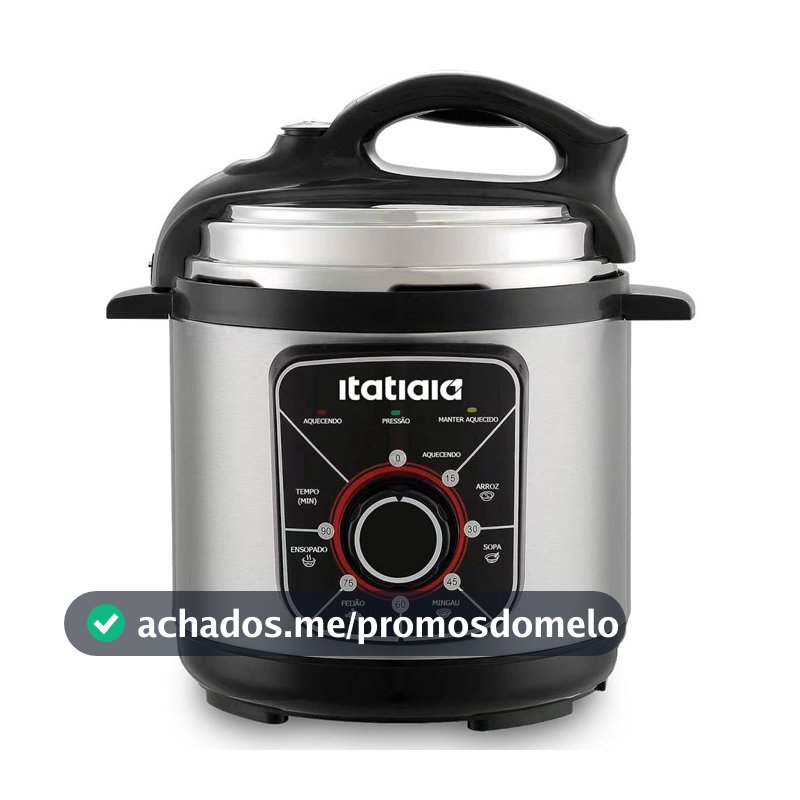 Panela de Pressão Elétrica Itatiaia Essencial 3L 700W 127V Inox