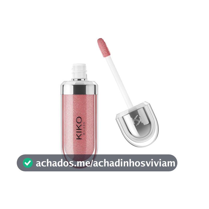 KIKO MILANO, 3D Hydra Lipgloss, Gloss Hidratante Para Os Lábios, Com Efeito 3D, Fórmula Com Extrato de Bidens