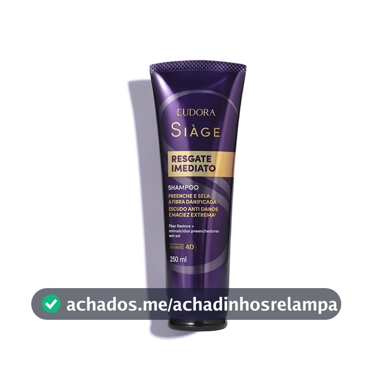 SIAGE SHAMPOO RESGATE IMEDIATO 250ml