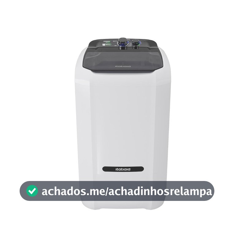 Lavadora Semiautomática Itatiaia 20,5kg com Batedor Turbo e Filtro de Fiapos Branca 127V