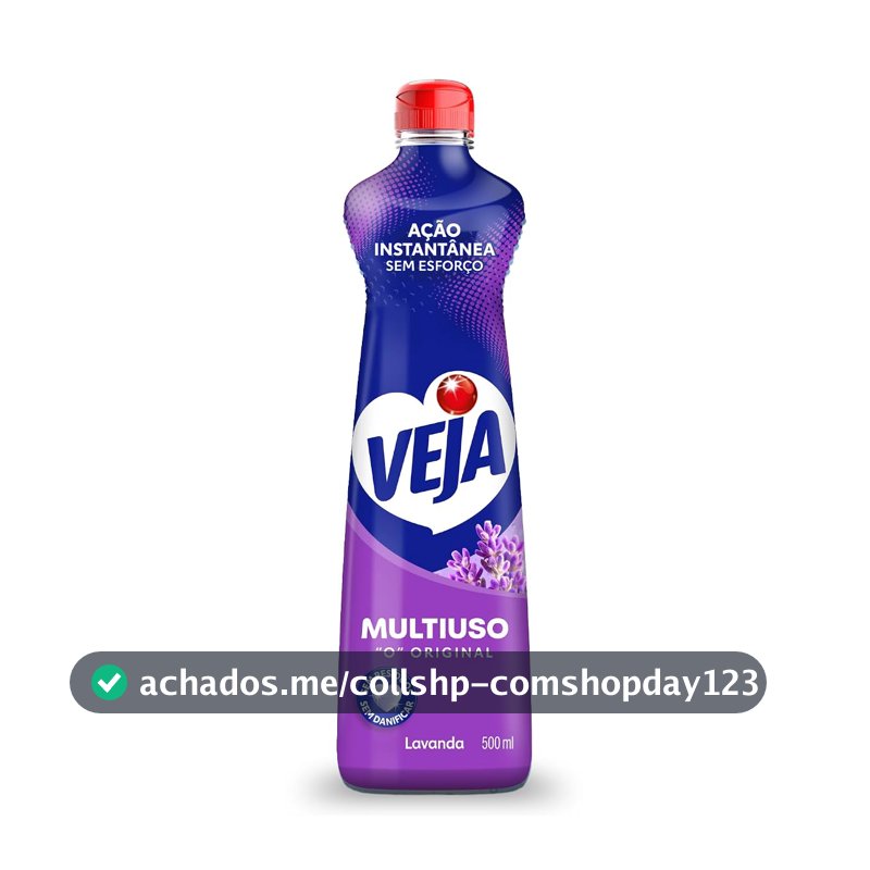 Limpador Multiuso Veja Gold Lavanda e Álcool 500ml