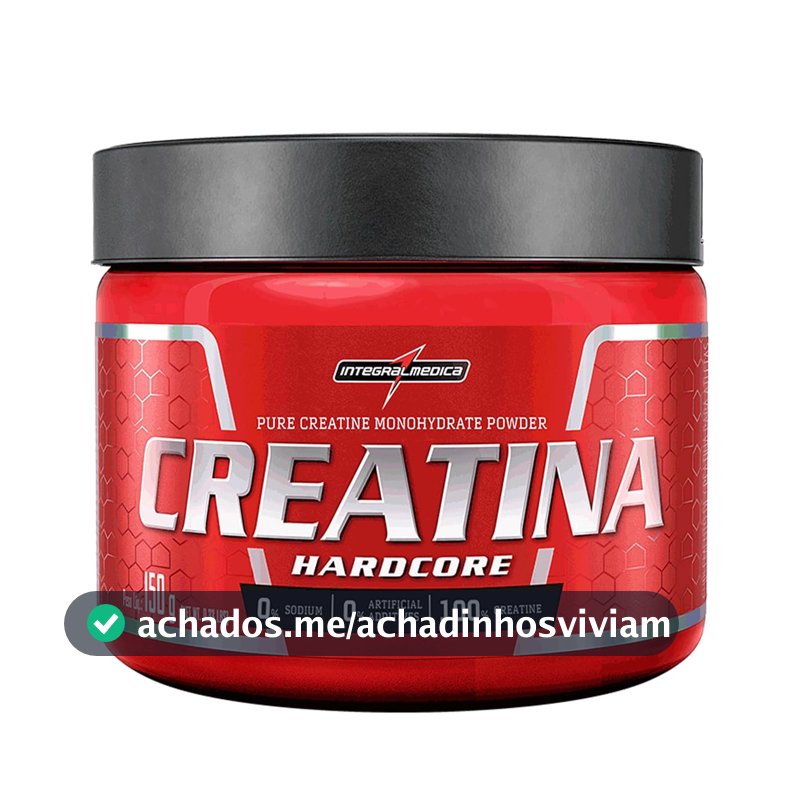 Integralmedica Creatina Hardcore 150g 100% Pura Monohidratada