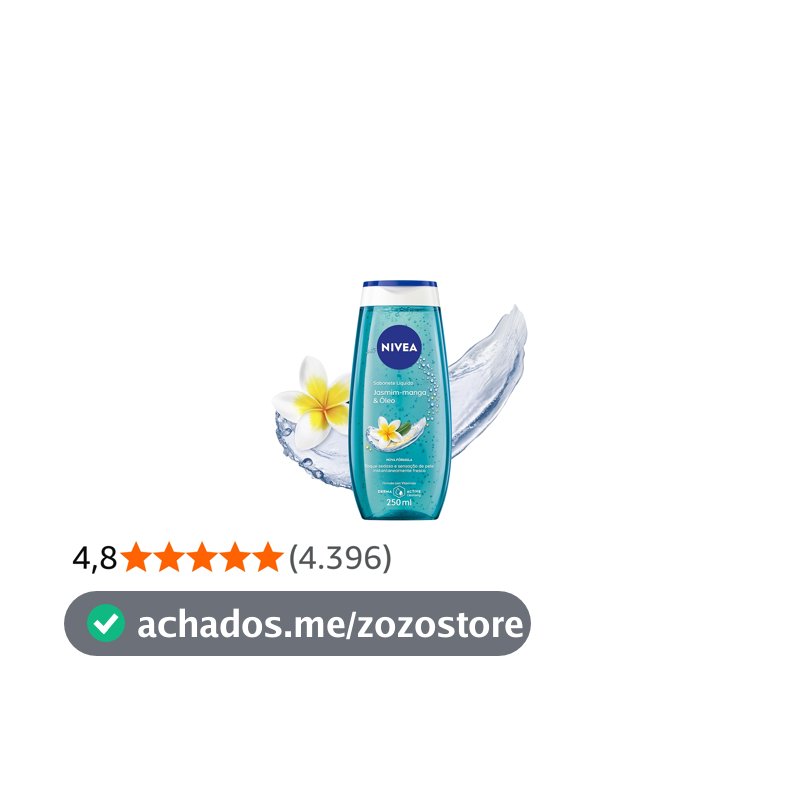 NIVEA Sabonete Líquido Frangipani & Oil 250ml, Limpeza Corporal, Pele Macia, Óleos e Vitaminas, Equilíbrio com o pH, Sensação Refrescante