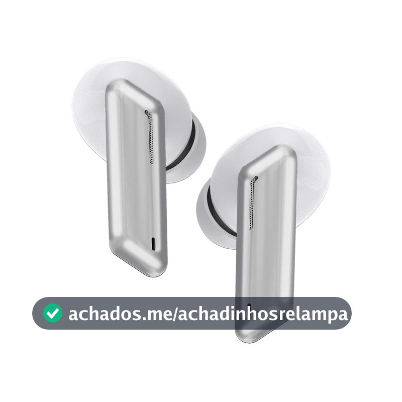 AER by Geonav Fone de Ouvido TWS Aerlive, Bluetooth, Autonomia 4,5 horas, Microfone, Estojo carregador, AER12WT, Branco