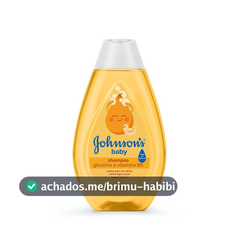 Shampoo de Glicerina Johnson's Baby, 400ml