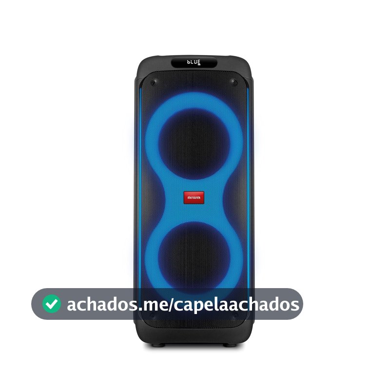 Caixa de Som Party Box, Aiwa, Bluetooth, Luzes Multicores - AWS-PB-04 PARTY BOX AWS-PB-04 BIVOLT