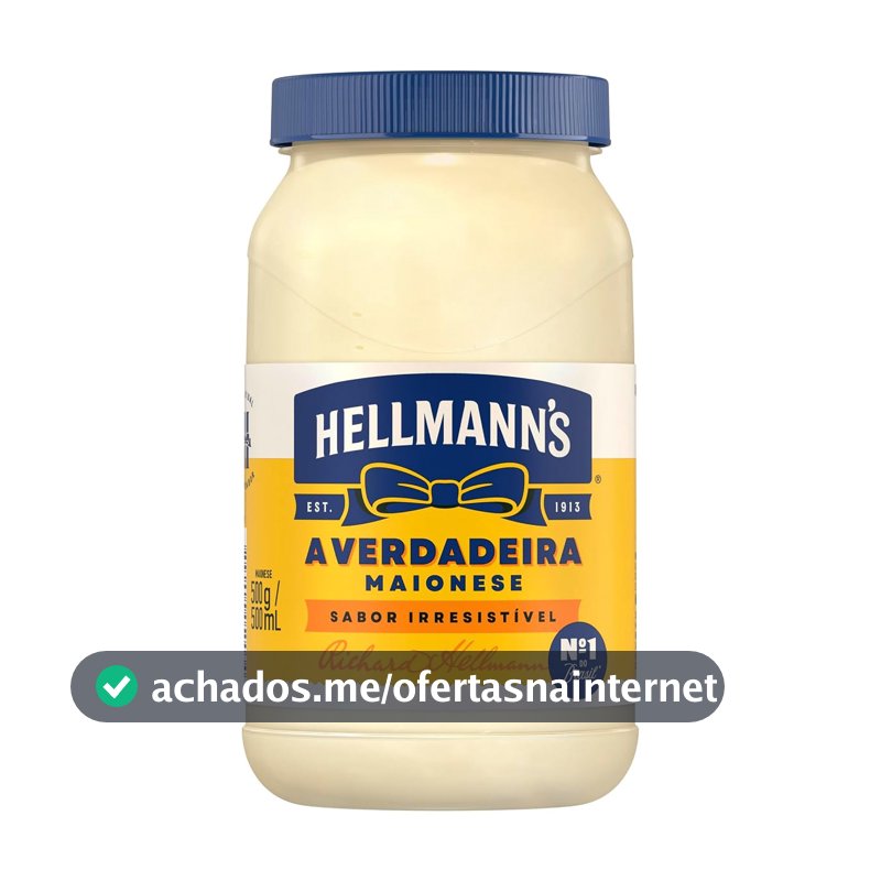Maionese Tradicional Hellmann's, 500g